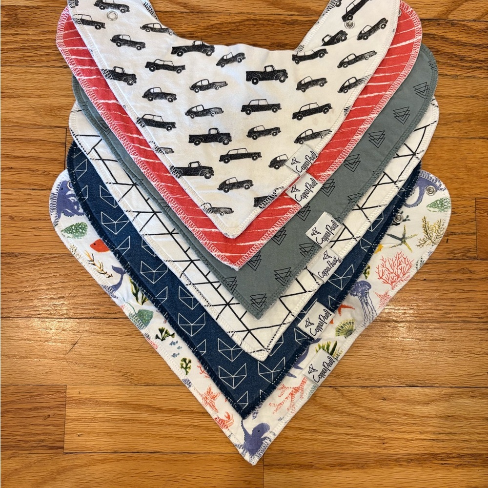 Copper Pearl Bibs